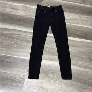 Mango Black Skinny Jeans size 4